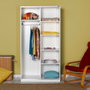 Hanah Home Armario de Puertas Correderas Blanco